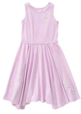 Gymboree Girls sz 6 Spice Market Purple Butterfly Dress NWT - Image 1 of 3