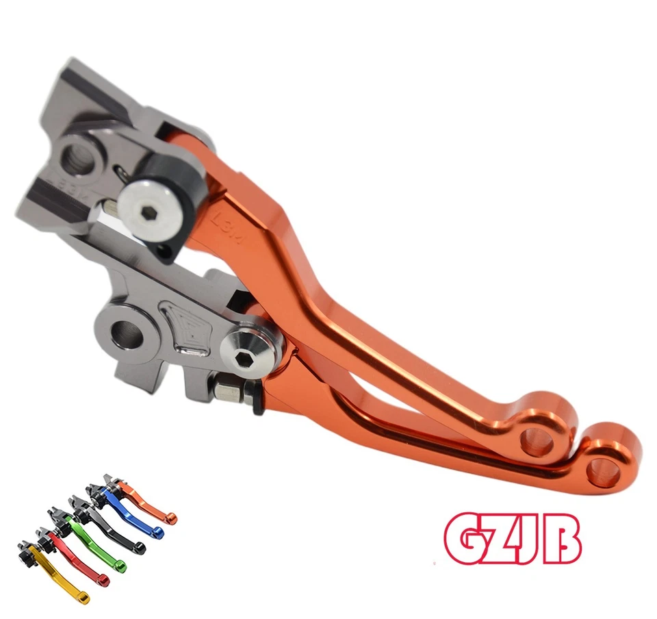 Nuevas palancas de embrague de freno de pivote CNC para 65SX 105SX 2004-2011 85SX 2003-2011 Foto 1 de 4