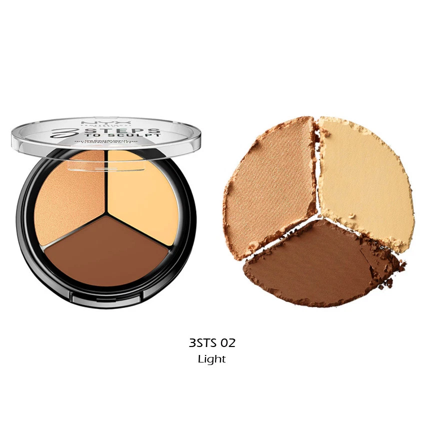 NYX 3 Steps to Sculpt Face Sculpting Palette