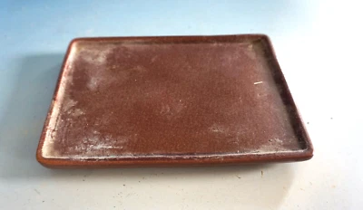 Vintage Untersetzer Bonsaischale Bonsai Schale Pflanzschale Keramik (F024-2152) - Bild 1 von 2