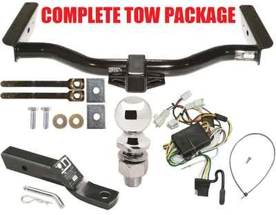 Trailer Tow Hitch For 96-02 Toyota 4Runner Complete Package w Wiring and 2" Ball - Image 1 of 4