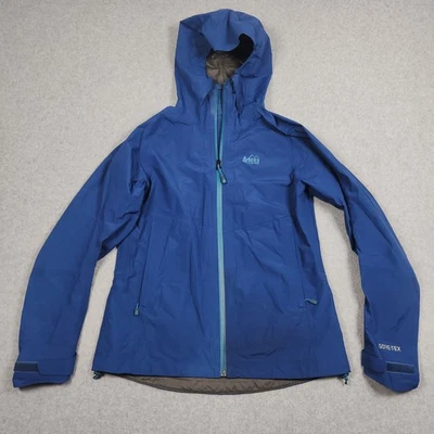 Chaqueta cooperativa REI para mujer pequeña azul Westwinds GTX Gore-tex Ripstop nailon senderismo Foto 1 de 4