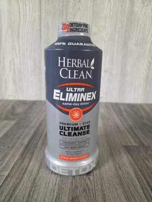 Limpieza a hierbas: Ultra Eliminex desintoxicación el mismo día/sabor paja-mango/exp: 2/27 Foto 1 de 4