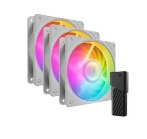 4719512146156 Fans set Mobius 120P ARGB 3-pack white Cooler Master - Bild 1 von 1
