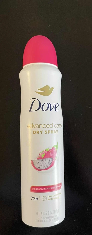 Dove Dry Spray Antiperspirant Deodorant Dragon Fruit & Coconut Cream, 3.8 oz - Image 1 of 1