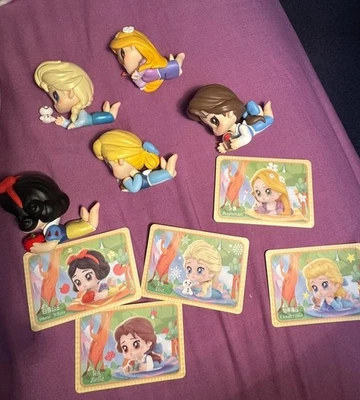 5 Miniso Disney Princess Afternoon Break Collection Figures  - Image 1 of 3