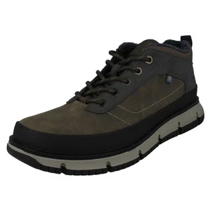 Herren Bugatti Freizeit Schnürschuhe Wandern Stil Stiefeletten 341-AC230-5050 - Imagen 1 de 10