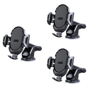  Soporte de teléfono móvil con ventosa de 3 piezas para teléfono soporte de teléfono de automóvil universal - Imagen 1 de 12