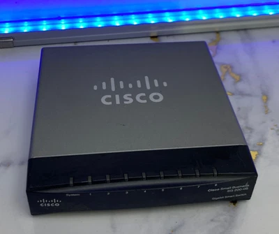 Cisco SG200-08 Gigabit 8-Port PoE Smart Switch includes PSU #224 - Image 1 of 3