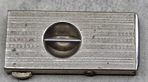 Cortador de cigarros Solingen vintage D.B.G.M corte en V inoxidable - Imagen 1 de 9