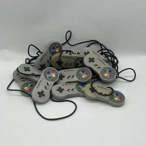 10pcs Genuine Super Famicom Controllers SNES RANDOM *Untested* - Picture 1 of 1