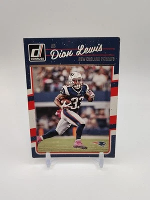 2016 Donruss Dion Lewis #181 New England Patriots - Image 1 of 2