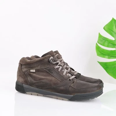 Merrell Mens Berner Mid Boot Size 11.5 Waterproof Gray Suede Leather LaceUp Hike - Image 1 of 4