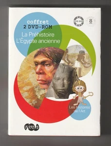 LA PRÉHISTOIRE / L'ÉGYPTE ANCIENNE - COFFRET 2 DVD-ROM - NEUF - Picture 1 of 2