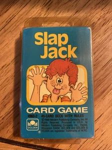Vintage Golden Slap Jack Card Game 1988 Plastic Package Complete - Picture 1 of 16