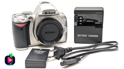 [Mint] Nikon D40 6.1MP Digital SLR Camera Silver Body Only from Japan #186 - Image 1 of 4