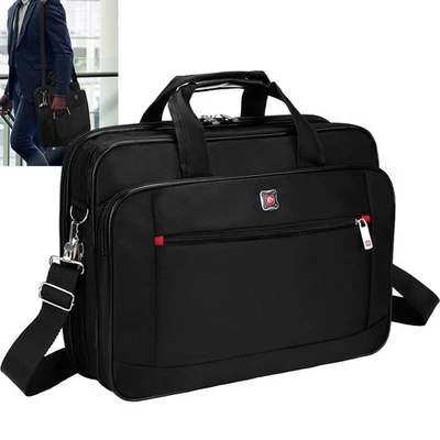15,6 zoll Herren Laptop Tasche Aktentasche Business Arbeitstasche Umhängetasche - Bild 1 von 4