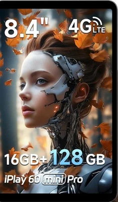 ALLDOCUBE  60 Mini Pro 8,4 Zoll,LTE, Android 14 Tablet, Helio G99 Octa-Core, 16G - Bild 1 von 4