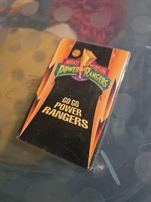 Go Go Power Rangers Cassette New  Aaron Waters Wasserman Mighty Morphin Saban - Image 1 of 2
