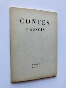 AUXOIX [Edith THOMAS] " Contes " NUM. aux Edit° de Minuit, 1945 - Imagen 1 de 2