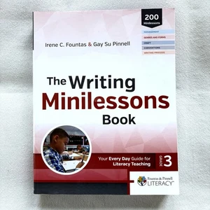 Writing Minilessons Book Fountas Pinnell Grade 3 2023 Literacy 200 Lessons - Bild 1 von 8