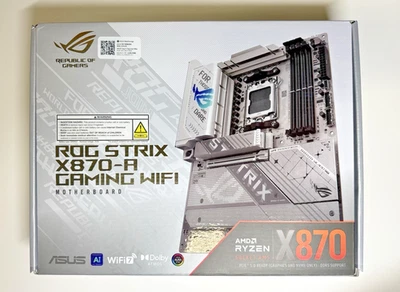 ASUS ROG Strix X870-A Gaming WiFi ATX Mainboard AMD AM5 DDR5 PCIe 5.0 - Bild 1 von 4