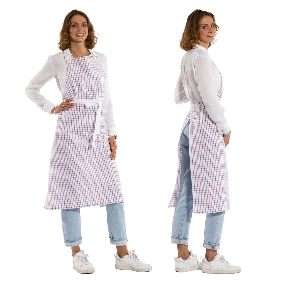 ZOLLNER Kochschürze Backschürze Grillschürze Latzschürze Schürze 100% Baumwolle