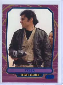 Topps Star Wars Galactic Files 2012 1 fijador lámina azul paralelo #336/350 - Imagen 1 de 2