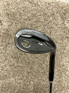 Cleveland CG16 16 Black 58* 58-12 Lob Wedge Steel TOUR ZIP GROOVES RH - Picture 1 of 7