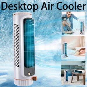 Portable Air Conditioner Cooling Air Cooler Fan Quiet with 3 Speeds Home Office - Picture 1 of 12