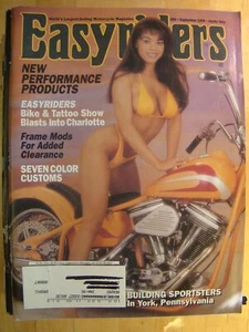 Easyriders Magazine September 1994 David Mann Biker Women Charlotte Tattoo Show - Picture 1 of 1