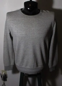 Men's JACK & JONES Originals Gray Crewneck Sweatshirt Size M - Picture 1 of 6