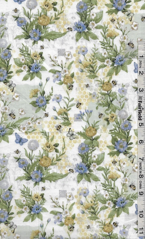 Sweet As Can Bee Floral by Springs Creative bty - Image 1 of 1