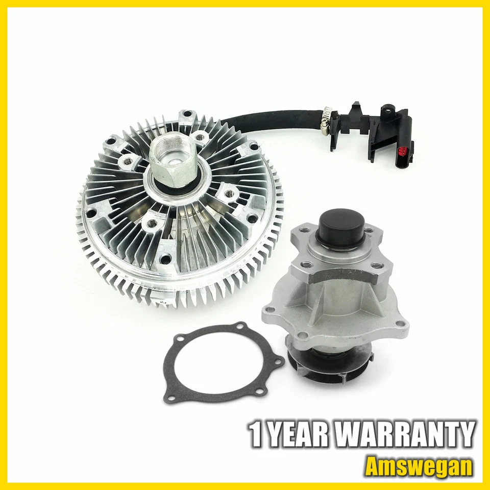 2PC Water Pump Kit For 2002-2009 Chevrolet Trailblazer 2004-2007 Buick Rainier - Изображение 1 из 2