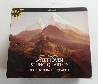 Beethoven Complete String Quartets New Budapest Quartet 8 CD Helios 034571150215 - Image 1 of 4