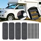 4x RV Step Covers Camper Stair Carpet Easy to Install Nonslip RV Step Rugs