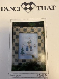 Fanci That Snow Woman No 63 cross stitch pattern - Picture 1 of 1