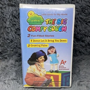 The Big Comfy Couch Donut Let It Bring You Down/Growing Pains VHS 2004 SEALED - Picture 1 of 6