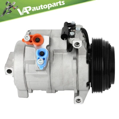 Compresor de aire acondicionado con embrague para BMW X5 2000-2003 4,4 L 4,6 L V8 motor 10S17C Foto 1 de 4