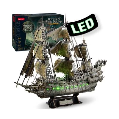 Rompecabezas 3D para Adultos Verde LED Volador Holandés 360 Piezas Embrujado Pirata Shi... Foto 1 de 4