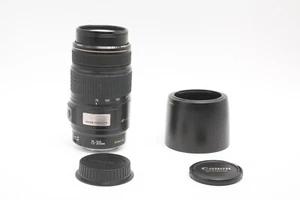 Canon EF 75-300mm f/4-5.6 IS USM Lens w/ Hood, Ultrasonic Full-Frame *JP - Picture 1 of 13