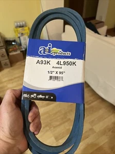 A & I PRODUCTS  #A93K, 4L950K  V-BELT (ARAMID) (1/2” x 95”) - Picture 1 of 5