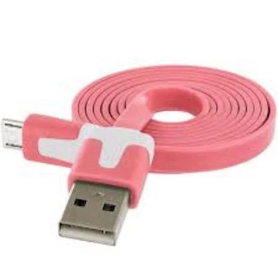 NTJ 10FT flat noodle MICRO USB data Charger Cable for SAMSUNG GALAXY S3 4 S6+ S7 - Image 1 of 4