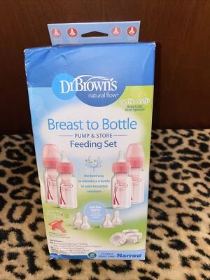 NIB Dr. Brown's Options+ Slow Flow Preemie and Newborn Anti-Colic Bottle Set - Image 1 of 4