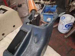 ALFA 166 BLUE CENTRE CONSOLE(HANDBRAKE) 98-06 - Picture 1 of 5