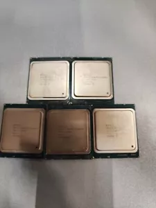 Lot of 5 Intel Xeon E5-2620 V2 2psc E5-2609 V2 3psc CPU Processor - Picture 1 of 10