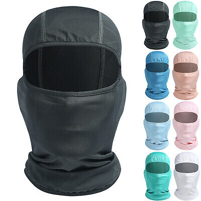 Balaclavas Face Mask UV Protection For Men Women Ski Sun Hood Tactical Masks • 5.99$