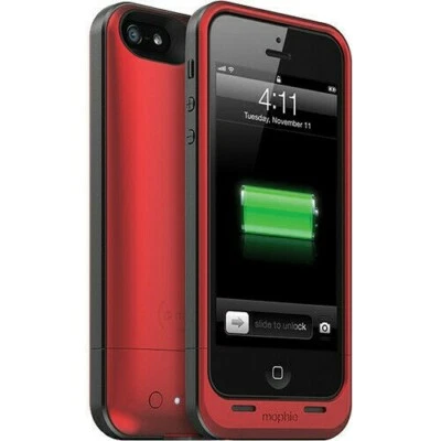 NEW [BN] Mophie Juice Pack Air 1700mAh for iPhone 5 & 5s - Red Special Edition - Image 1 of 4