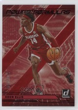 2022 Chronicles Draft Picks Donruss Power Formulas Red /149 Keon Ellis Rookie RC