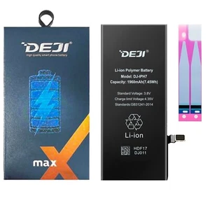 BATTERIA DEJI APPLE IPHONE 6 6S 7 8 PLUS X XR XS MAX 11 12 13 PRO MINI SE 2020 - Foto 1 di 28